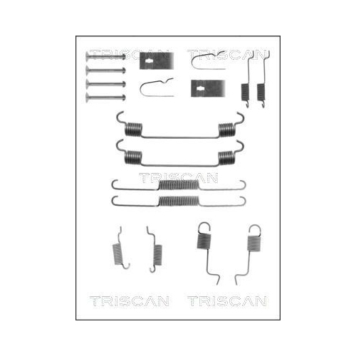 TRISCAN Zubehörsatz, Bremsbacken