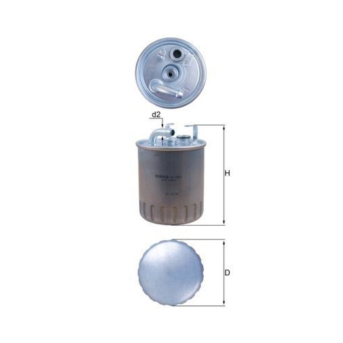 MAHLE Kraftstofffilter