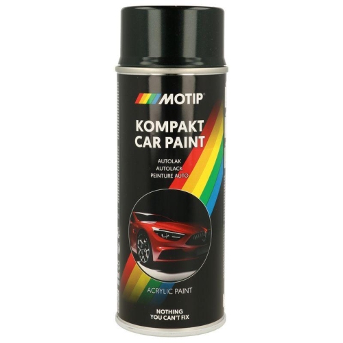 MOTIP Fahrzeug-Kombinationslack KOMPAKT AUTOLACK gr&uuml;n metallic 400 ml
