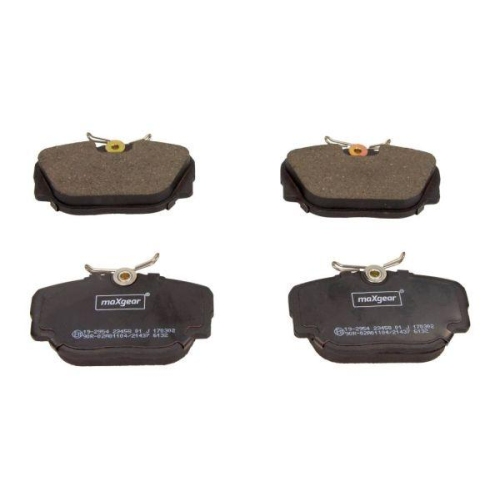 MAXGEAR Bremsbelagsatz, Scheibenbremse