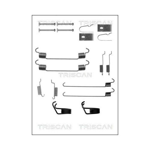 TRISCAN Zubehörsatz, Bremsbacken