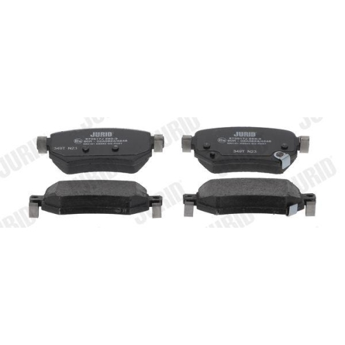 JURID Bremsbelagsatz, Scheibenbremse