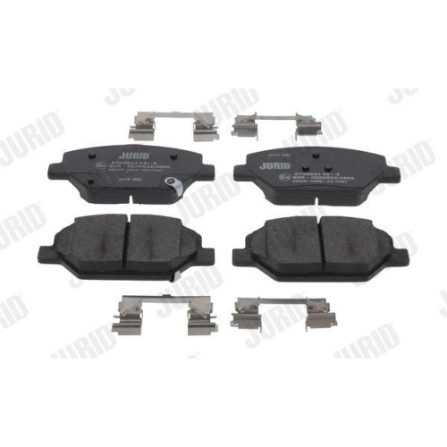 JURID Bremsbelagsatz, Scheibenbremse