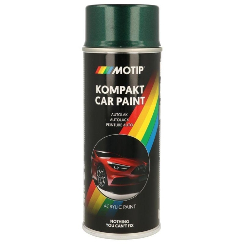 MOTIP Fahrzeug-Kombinationslack KOMPAKT AUTOLACK gr&uuml;n metallic 400 ml