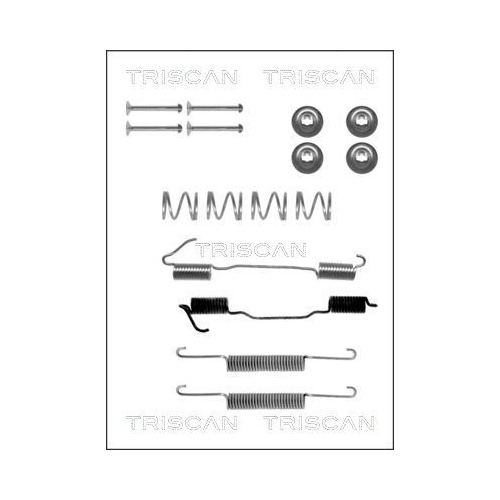TRISCAN Zubehörsatz, Bremsbacken