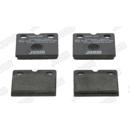 JURID Bremsbelagsatz, Scheibenbremse