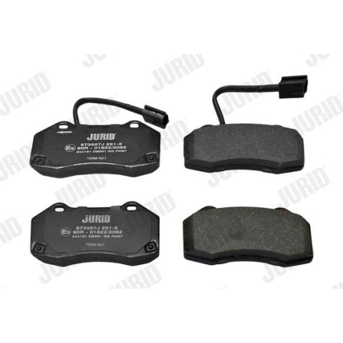JURID Bremsbelagsatz, Scheibenbremse