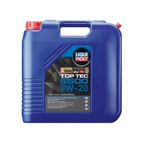 LIQUI MOLY Motoröl Top Tec 6600 0W-20