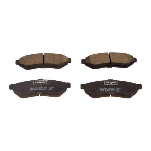 MAXGEAR Bremsbelagsatz, Scheibenbremse