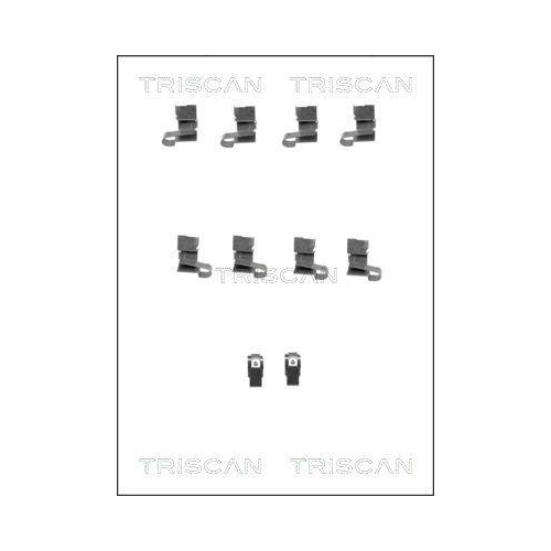 TRISCAN Zubeh&ouml;rsatz, Scheibenbremsbelag