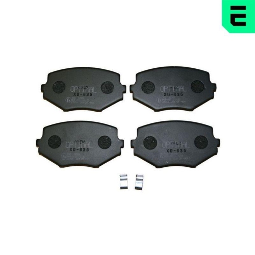 OPTIMAL Bremsbelagsatz, Scheibenbremse