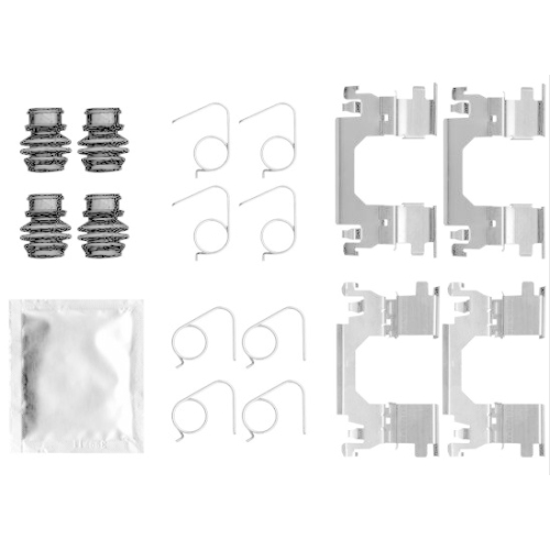 TEXTAR Zubeh&ouml;rsatz, Scheibenbremsbelag