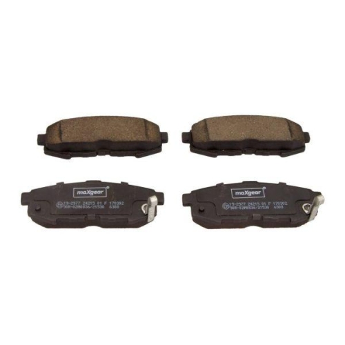 MAXGEAR Bremsbelagsatz, Scheibenbremse