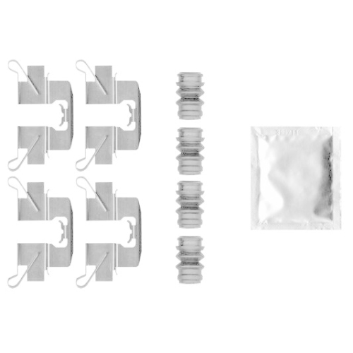 TEXTAR Zubeh&ouml;rsatz, Scheibenbremsbelag