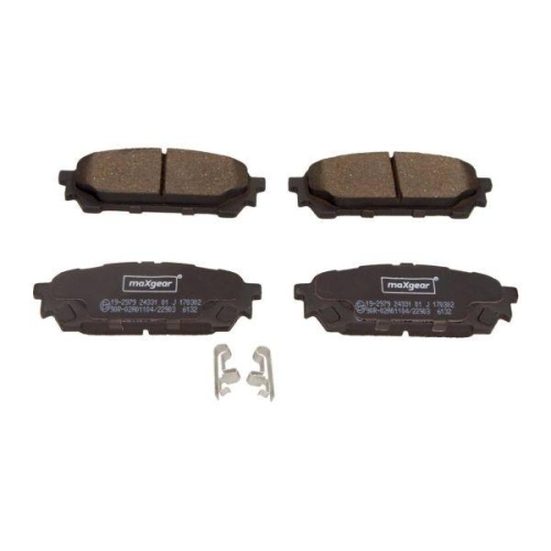 MAXGEAR Bremsbelagsatz, Scheibenbremse