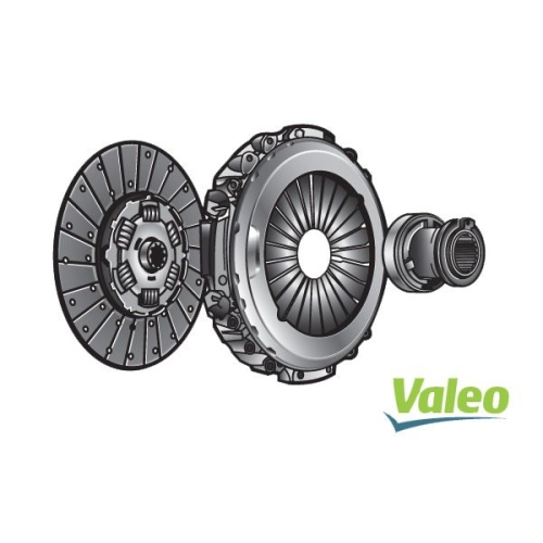 VALEO Kupplungssatz REMANUFACTURED KIT3P