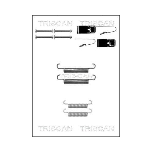 TRISCAN Zubehörsatz, Feststellbremsbacken