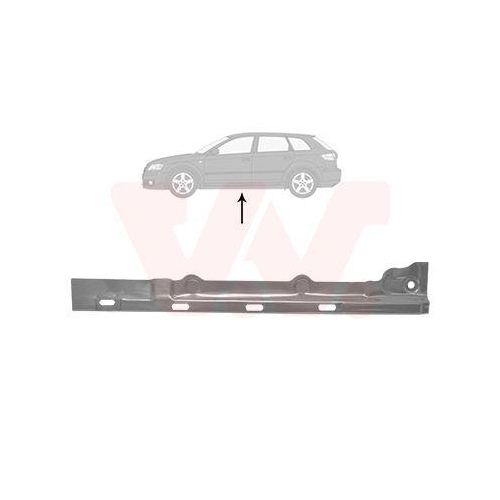 VAN WEZEL Einstiegsblech