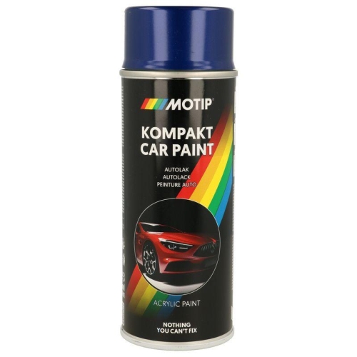 MOTIP Fahrzeug-Kombinationslack KOMPAKT AUTOLACK blau metallic 400 ml