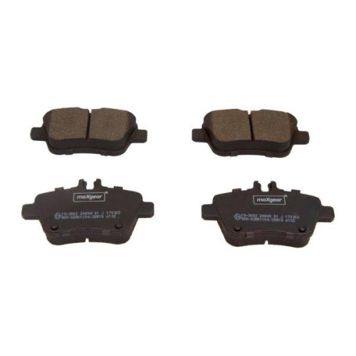 MAXGEAR Bremsbelagsatz, Scheibenbremse