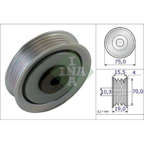 Schaeffler INA Spannrolle, Keilrippenriemen