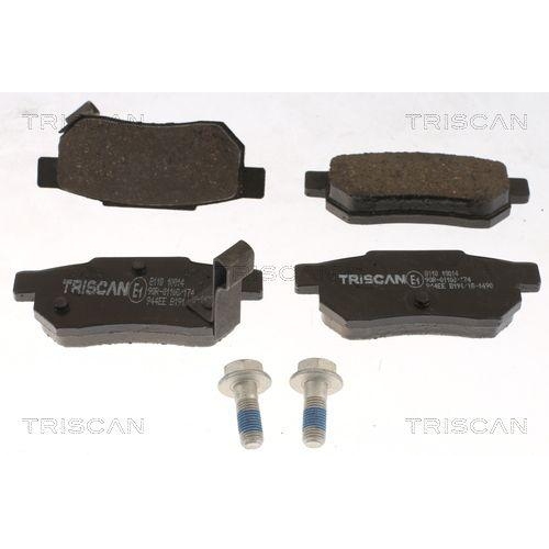 TRISCAN Bremsbelagsatz, Scheibenbremse