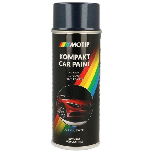 MOTIP Fahrzeug-Kombinationslack KOMPAKT AUTOLACK blau metallic 400 ml
