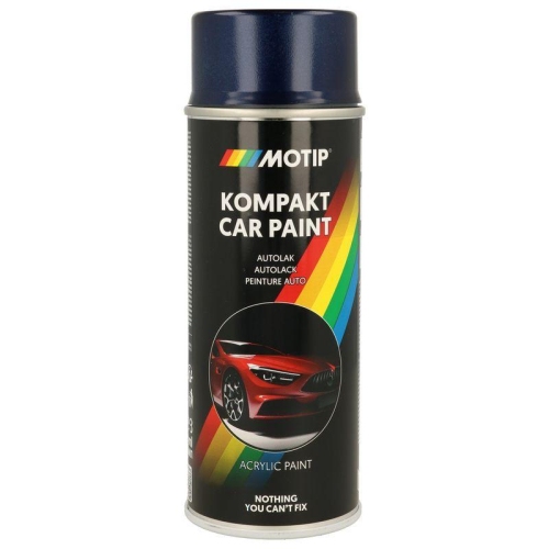 MOTIP Fahrzeug-Kombinationslack KOMPAKT AUTOLACK blau metallic 400 ml
