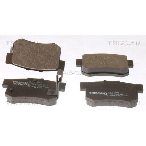 TRISCAN Bremsbelagsatz, Scheibenbremse
