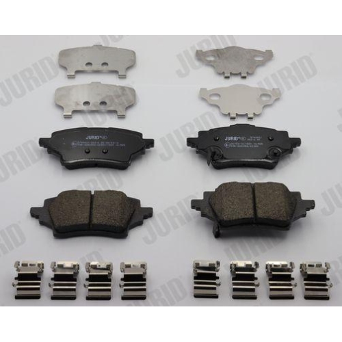 JURID Bremsbelagsatz, Scheibenbremse