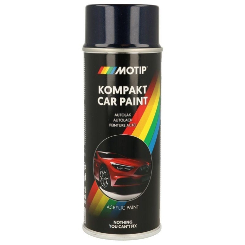 MOTIP Fahrzeug-Kombinationslack KOMPAKT AUTOLACK blau metallic 400 ml