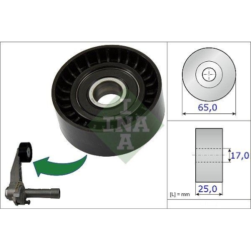 Schaeffler INA Spannrolle, Keilrippenriemen