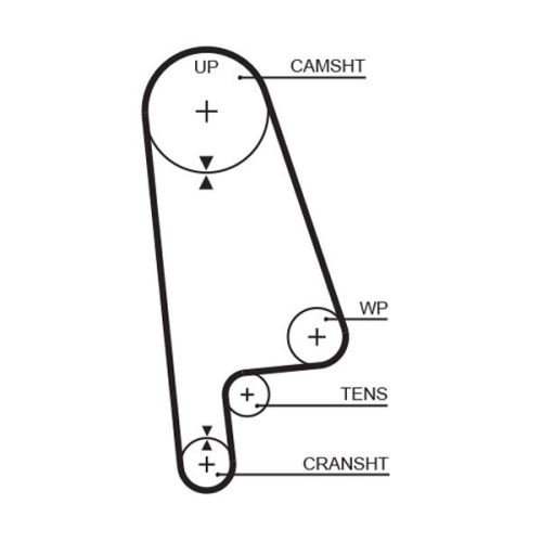 GATES Zahnriemen RPM™ Racing Timing Belt