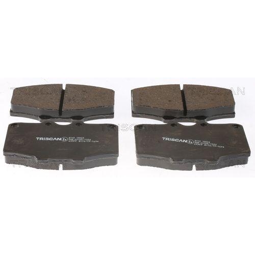 TRISCAN Bremsbelagsatz, Scheibenbremse