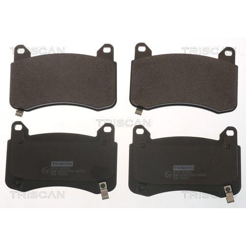 TRISCAN Bremsbelagsatz, Scheibenbremse