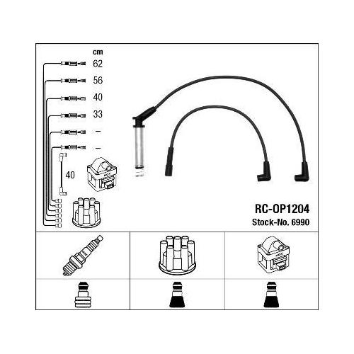 NGK Zündleitungssatz