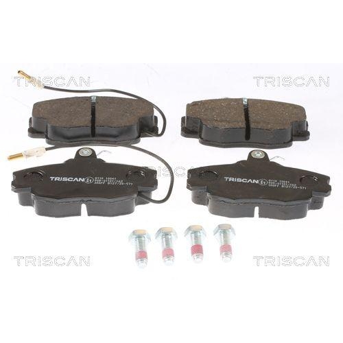 TRISCAN Bremsbelagsatz, Scheibenbremse