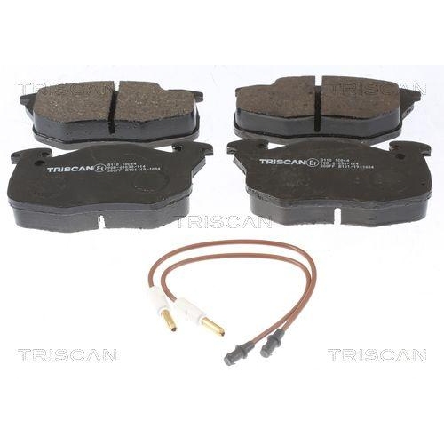 TRISCAN Bremsbelagsatz, Scheibenbremse