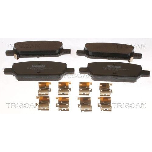 TRISCAN Bremsbelagsatz, Scheibenbremse