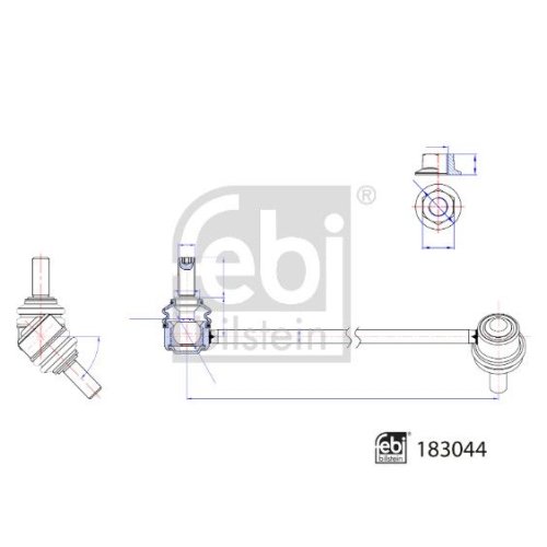 FEBI BILSTEIN Stange/Strebe, Stabilisator