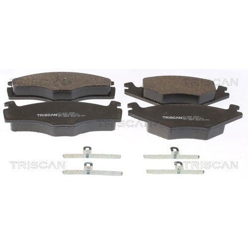 TRISCAN Bremsbelagsatz, Scheibenbremse
