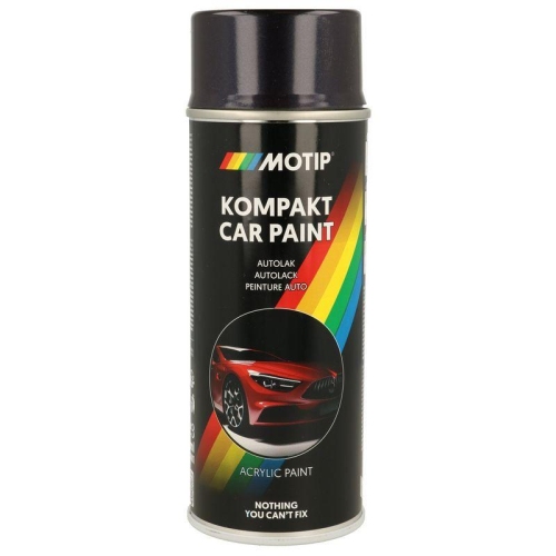 MOTIP Fahrzeug-Kombinationslack KOMPAKT AUTOLACK blau metallic 400 ml