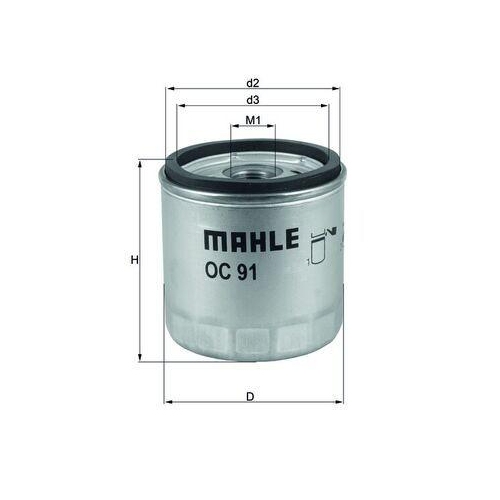 MAHLE Ölfilter