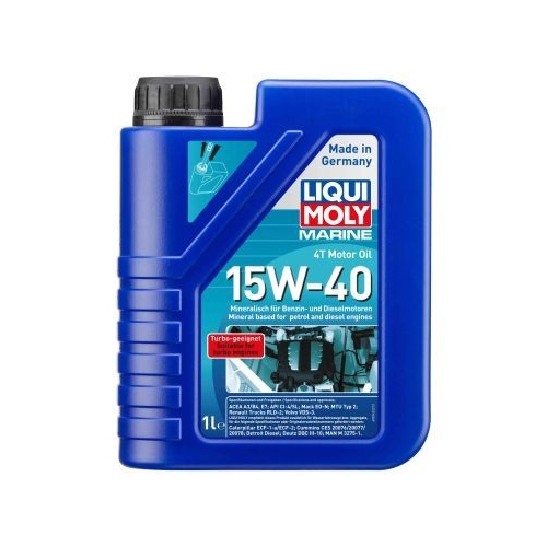 LIQUI MOLY Motoröl Marine 4T Motor Oil 15W-40