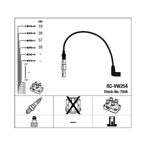 NGK Zündleitungssatz