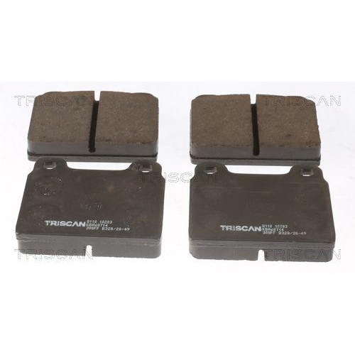 TRISCAN Bremsbelagsatz, Scheibenbremse