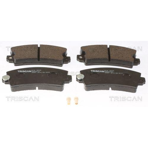 TRISCAN Bremsbelagsatz, Scheibenbremse