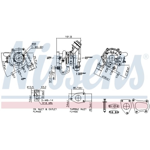 NISSENS Lader, Aufladung ** FIRST FIT **