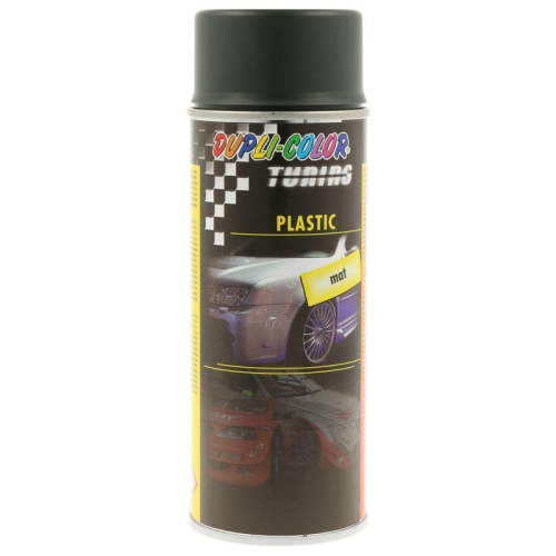 DUPLI COLOR Kunststofflack TUNING Plastik anthrazit matt 400 ml