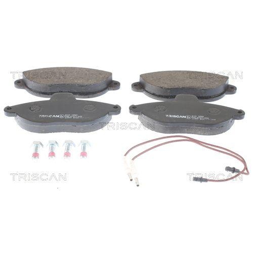 TRISCAN Bremsbelagsatz, Scheibenbremse